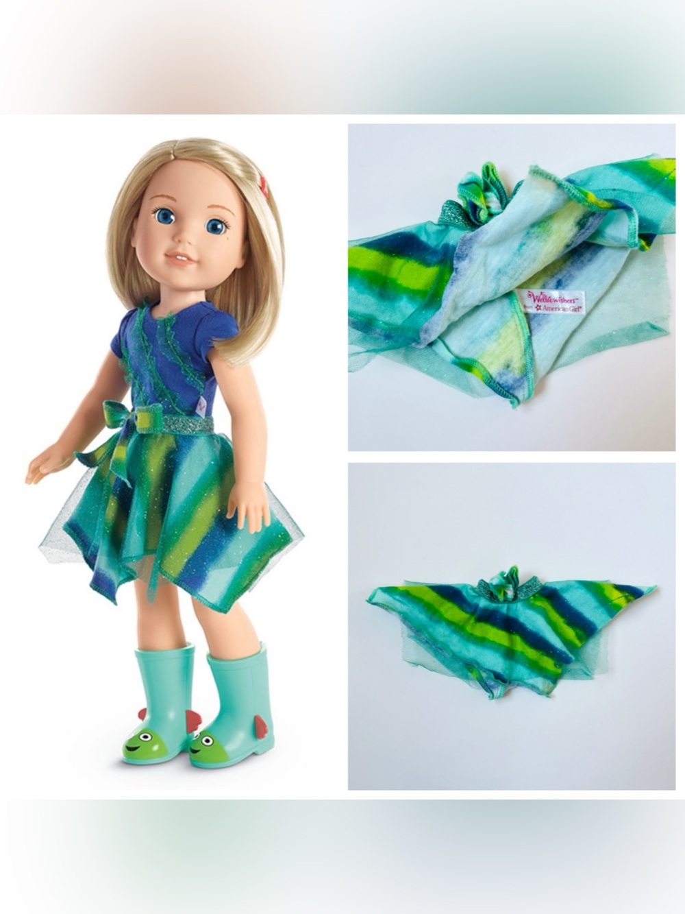 American Girl Wellie Wishers Camille doll SKIRT ONLY